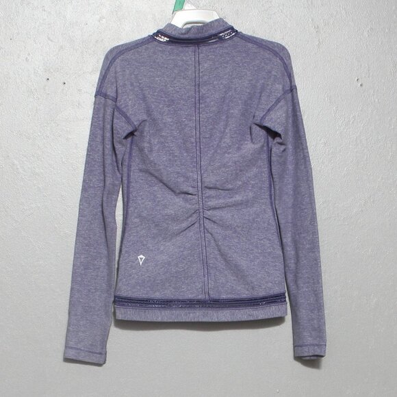 Ivivva lululemon on the move kids athletic long sleeve twist know top - Picture 2 of 7